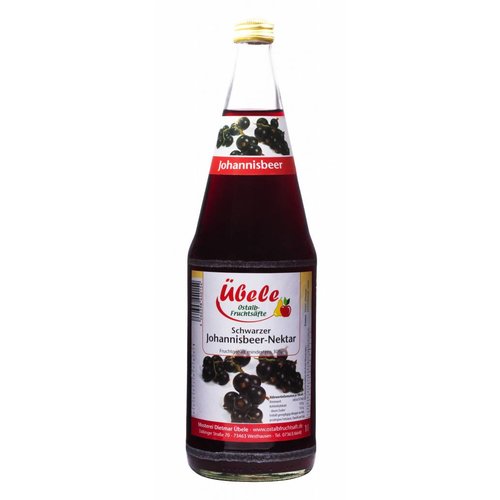 Übele Ostalb-Fruchtsäfte (Westhausen) Schwarzer Johannisbeer-Nektar (1l) Übele Ostalb-Fruchtsäfte (Westhausen) Schwarzer Johannisbeer-Nektar (1l)