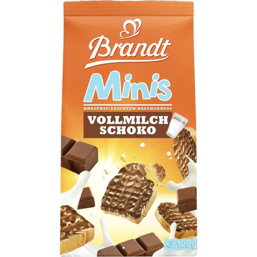 Brandt Zwieback Schoko mini (125g) Brandt Zwieback Schoko mini (125g)