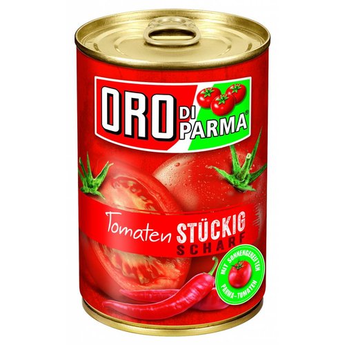 Hengstenberg Stückige Tomaten scharf (425ml) Hengstenberg Stückige Tomaten scharf (425ml)