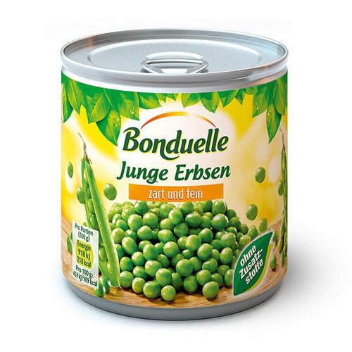 Bonduelle Junge Erbsen zart und fein (400g) Bonduelle Junge Erbsen zart und fein (400g)