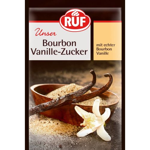 Ruf Bourbon Vanille Zucker (3x8g)