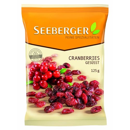 Seeberger Cranberries (125g) Seeberger Cranberries (125g)