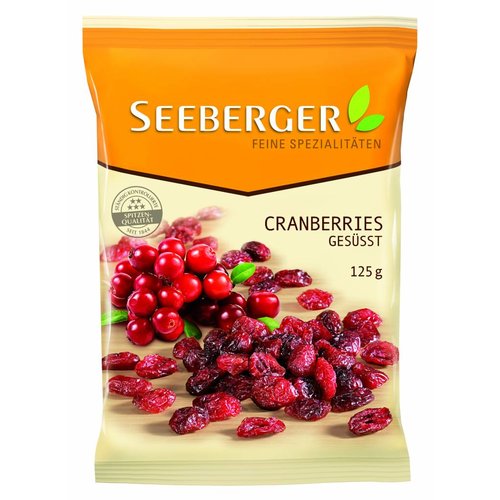 Seeberger Cranberries (125g)