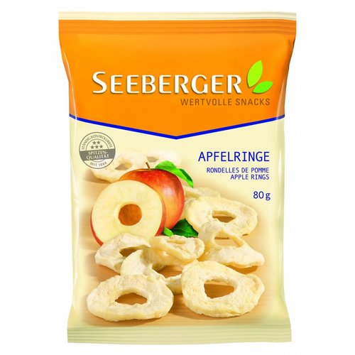 Seeberger Apfelringe (60g)