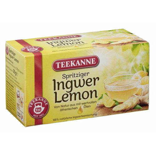 Teekanne Ingwer-Lemon 20er (35g) Teekanne Ingwer-Lemon 20er (35g)