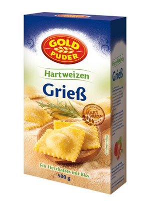 Goldpuder Hartweizengrieß (500g)