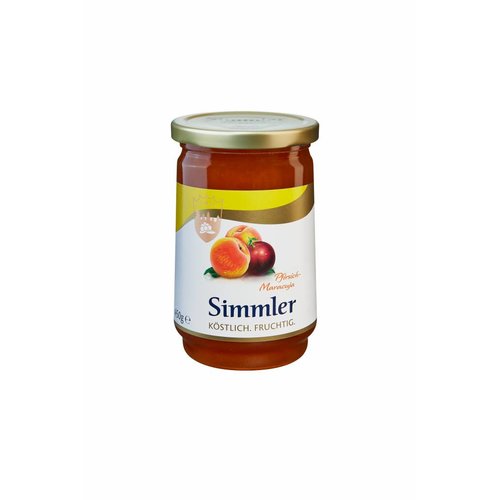 Simmler Konfitüre Pfirsich-Maracuja (450g)