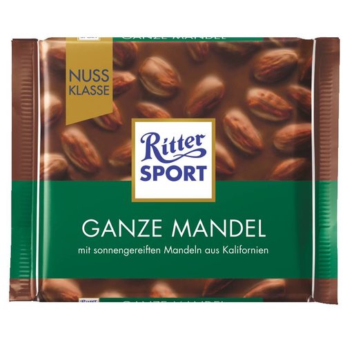 Ritter Sport Ganze Mandel (100g) Ritter Sport Ganze Mandel (100g)