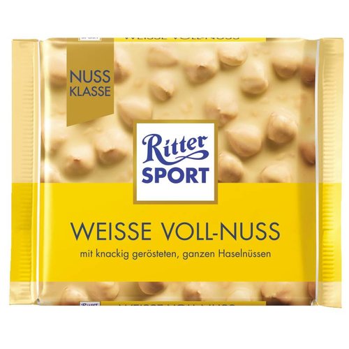 Ritter Sport Weisse Voll-Nuss (100g)