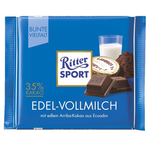 Ritter Sport Edel-Vollmilch (100g) Ritter Sport Edel-Vollmilch (100g)
