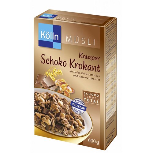 Kölln Müsli Knusper Schoko Krokant (500g) Kölln Müsli Knusper Schoko Krokant (500g)