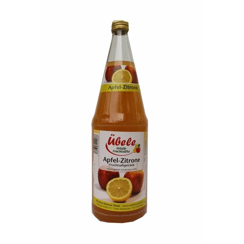Übele Ostalb-Fruchtsäfte (Westhausen) Apfel-Zitrone Fruchtsaftgetränk (1l) Übele Ostalb-Fruchtsäfte (Westhausen) Apfel-Zitrone Fruchtsaftgetränk (1l)