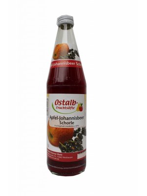 Übele Ostalb-Fruchtsäfte (Westhausen) Apfel-Johannisbeer Schorle (Kiste 10x0,5l)