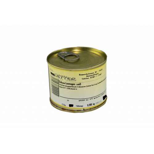 Metzgerei Vetter (Wasseralfingen) Weißer Schwartenm. (200g/Dose) Metzgerei Vetter (Wasseralfingen) Weißer Schwartenm. (200g/Dose)