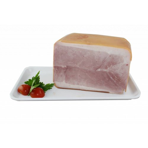 Metzgerei Vetter (Wasseralfingen) Gek. Hinterschinken mit Fettrand (100g) Metzgerei Vetter (Wasseralfingen) Gek. Hinterschinken mit Fettrand (100g)