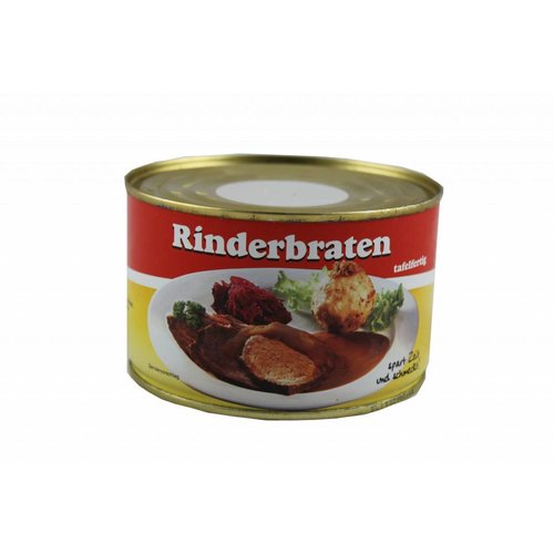 Metzgerei Vetter (Wasseralfingen) Rinderbraten (400g/Dose) Metzgerei Vetter (Wasseralfingen) Rinderbraten (400g/Dose)