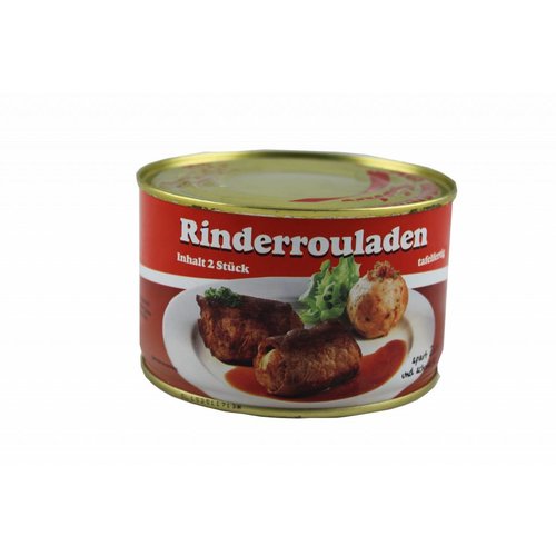 Metzgerei Vetter (Wasseralfingen) Rinderrouladen (400g/Dose) Metzgerei Vetter (Wasseralfingen) Rinderrouladen (400g/Dose)