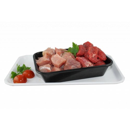 Metzgerei Vetter (Wasseralfingen) Gulasch gemischt Rind / Schwein (100g) Metzgerei Vetter (Wasseralfingen) Gulasch gemischt Rind / Schwein (100g)