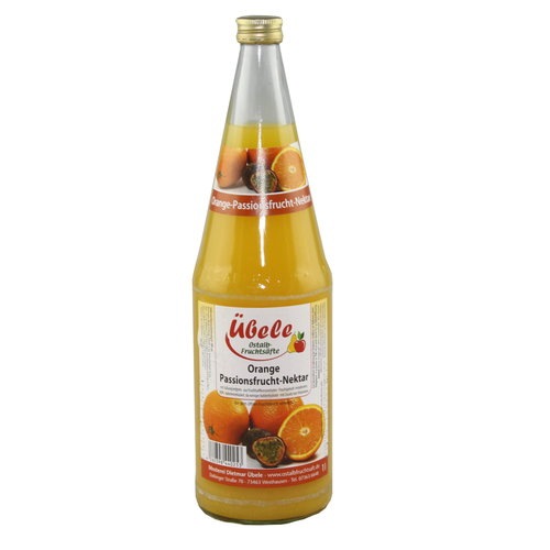Übele Ostalb-Fruchtsäfte (Westhausen) Orange-Passionsfrucht Nektar (1l) Übele Ostalb-Fruchtsäfte (Westhausen) Orange-Passionsfrucht Nektar (1l)