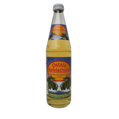 Übele Ostalb-Fruchtsäfte (Westhausen) Ostalb Apfelsaftschorle klar (Kiste 10x0,5l) Übele Ostalb-Fruchtsäfte (Westhausen) Ostalb Apfelsaftschorle klar (Kiste 10x0,5l)