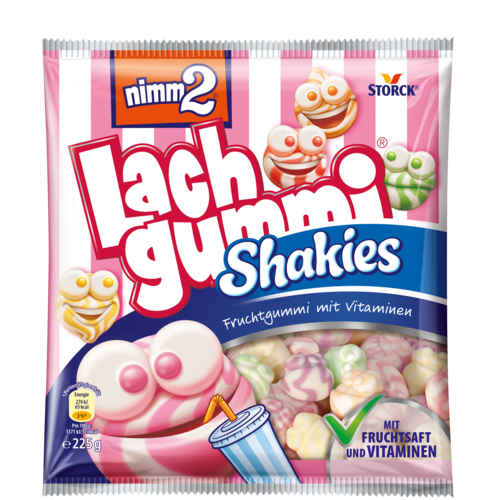 Storck nimm2 Lachgummi Shakies (225g)