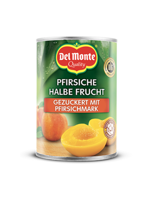 del Monte Pfirsiche halbe Frucht (425ml)