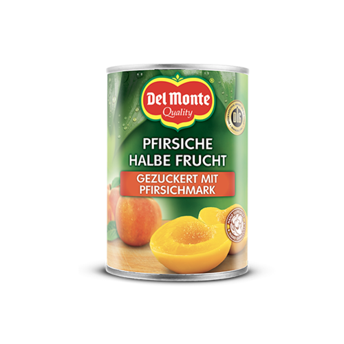 del Monte Pfirsiche halbe Frucht (425ml)