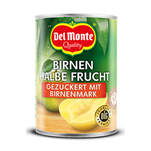 del Monte Birnen halbe Frucht gez. (425ml) del Monte Birnen halbe Frucht gez. (425ml)