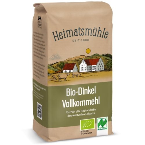 Heimatsmühle (Aalen) Bio Dinkelvollkornmehl (1kg) Heimatsmühle (Aalen) Bio Dinkelvollkornmehl (1kg)