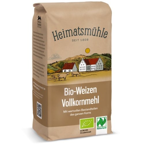 Heimatsmühle (Aalen) Bio Weizenvollkornmehl (1kg) Heimatsmühle (Aalen) Bio Weizenvollkornmehl (1kg)