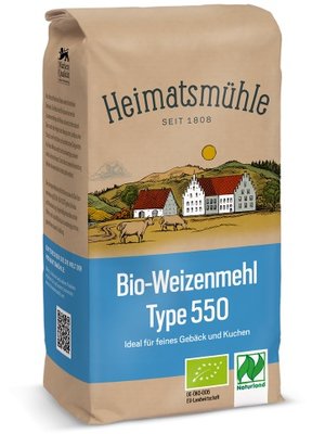 Heimatsmühle (Aalen) Bio Weizenmehl Type 550 (1kg)