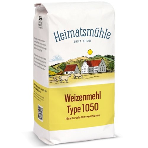 Heimatsmühle (Aalen) Weizenmehl Type 1050 (1kg) Heimatsmühle (Aalen) Weizenmehl Type 1050 (1kg)