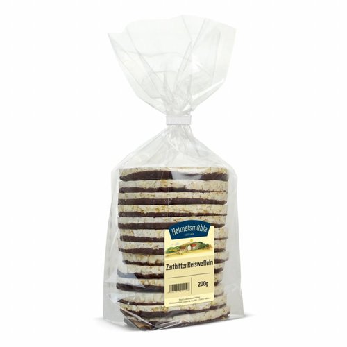 Heimatsmühle (Aalen) Zartbitter Reiswaffeln (200g) Heimatsmühle (Aalen) Zartbitter Reiswaffeln (200g)