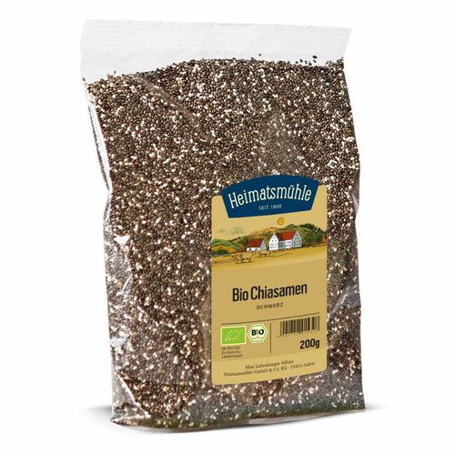 Heimatsmühle (Aalen) Bio Chiasamen (200g) Heimatsmühle (Aalen) Bio Chiasamen (200g)