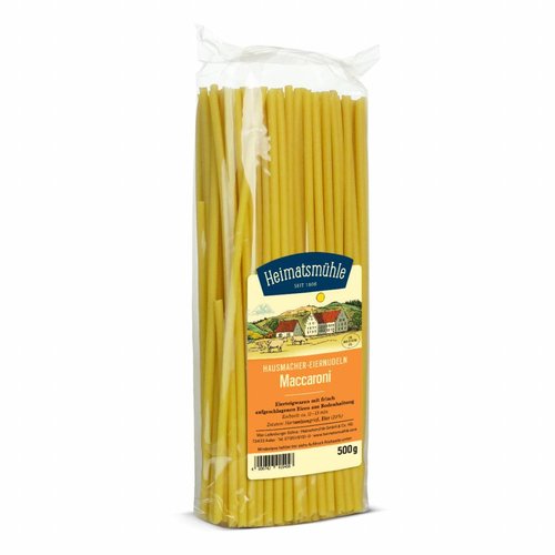 Heimatsmühle (Aalen) Maccaroni (500g) Heimatsmühle (Aalen) Maccaroni (500g)