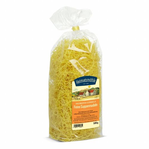 Heimatsmühle (Aalen) Feine Suppennudeln (500g) Heimatsmühle (Aalen) Feine Suppennudeln (500g)