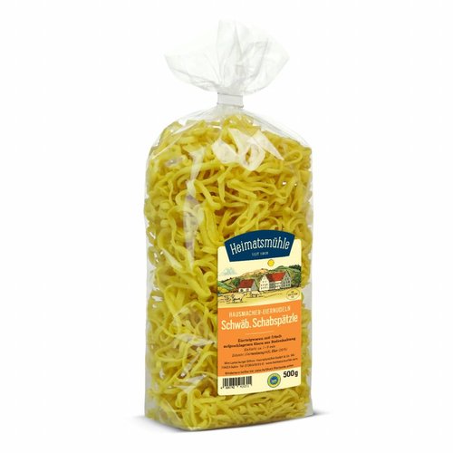 Heimatsmühle (Aalen) Schwäbische Schabspätzle (500g) Heimatsmühle (Aalen) Schwäbische Schabspätzle (500g)