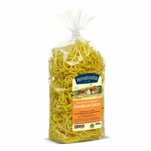 Heimatsmühle (Aalen) Schwäbische Spätzle (500g) Heimatsmühle (Aalen) Schwäbische Spätzle (500g)