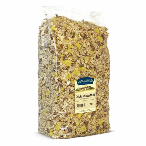 Heimatsmühle (Aalen) Schoko-Knusper-Müsli (2kg) Heimatsmühle (Aalen) Schoko-Knusper-Müsli (2kg)
