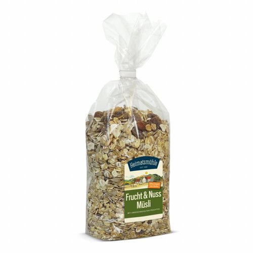 Heimatsmühle (Aalen) Frucht-Nuss-Müsli (500g) Heimatsmühle (Aalen) Frucht-Nuss-Müsli (500g)