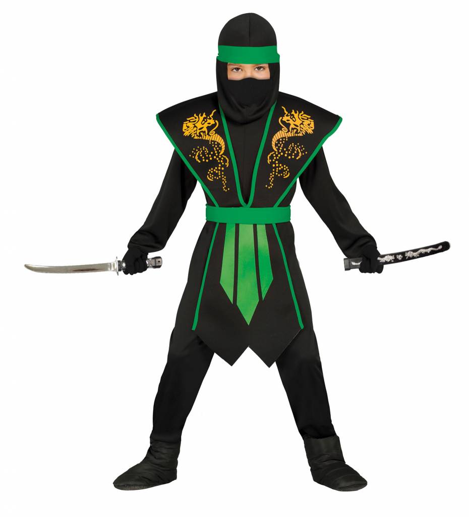 Land van staatsburgerschap zuiden Tactiel gevoel Groen Ninja kostuum voor kinderen|Magicoo.nl - Magicoo