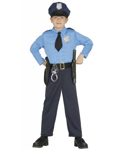 Fiestas Guirca Politiepak voor kinderen met spieren