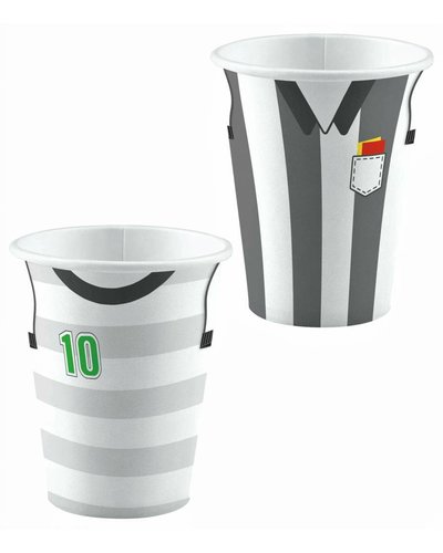 Amscan Voetbalparty bekers -8 stuk