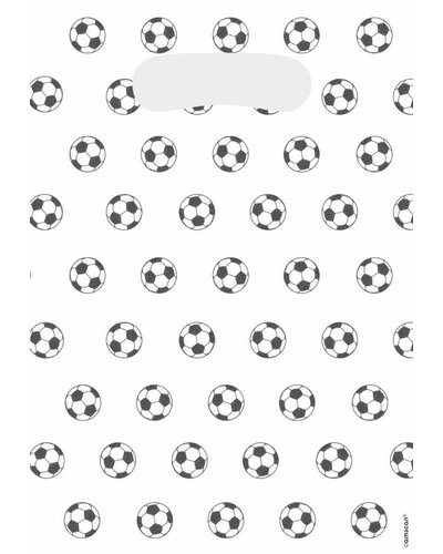 Amscan voetbal uitdeelzakjes snoep