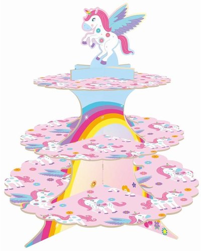 GoDan S. A. cupcake standaard "unicorn"