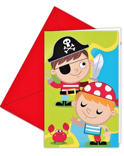 GoDan S. A. 6 uitnodigingen piratenparty