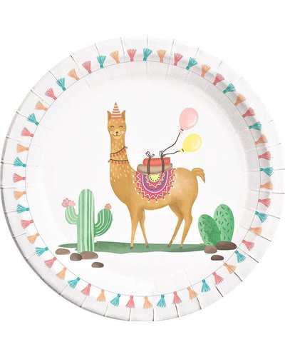 Amscan Partyborden - Lama-Party