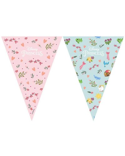 GoDan S. A. Slinger met vlaggen "Disney prinses" party