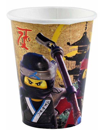 Amscan partybekers Ninjago Lego - Ninja feest