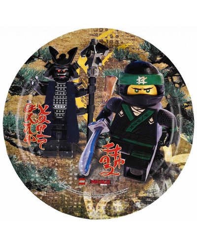Amscan Partyborden Ninjago - Ninjaparty - 23 cm